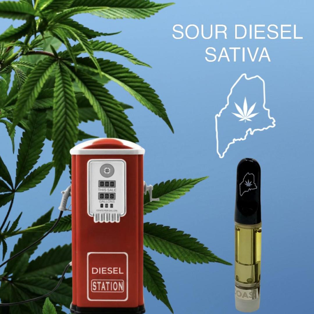 High Coast 1G THC Cartridge - Sour Diesel (Sativa)