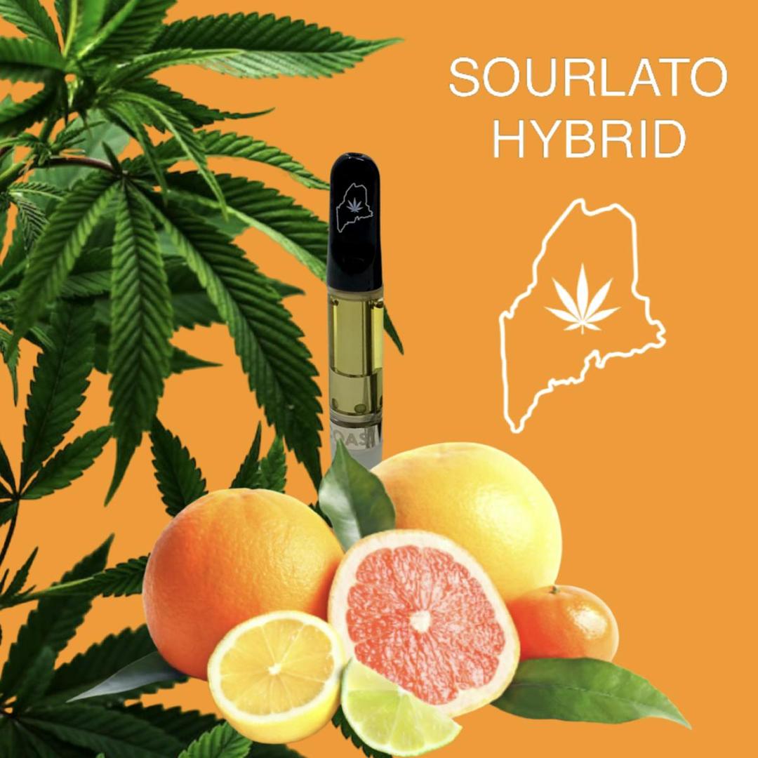 High Coast 1G THC Cartridge - Sourlato (Hybrid)