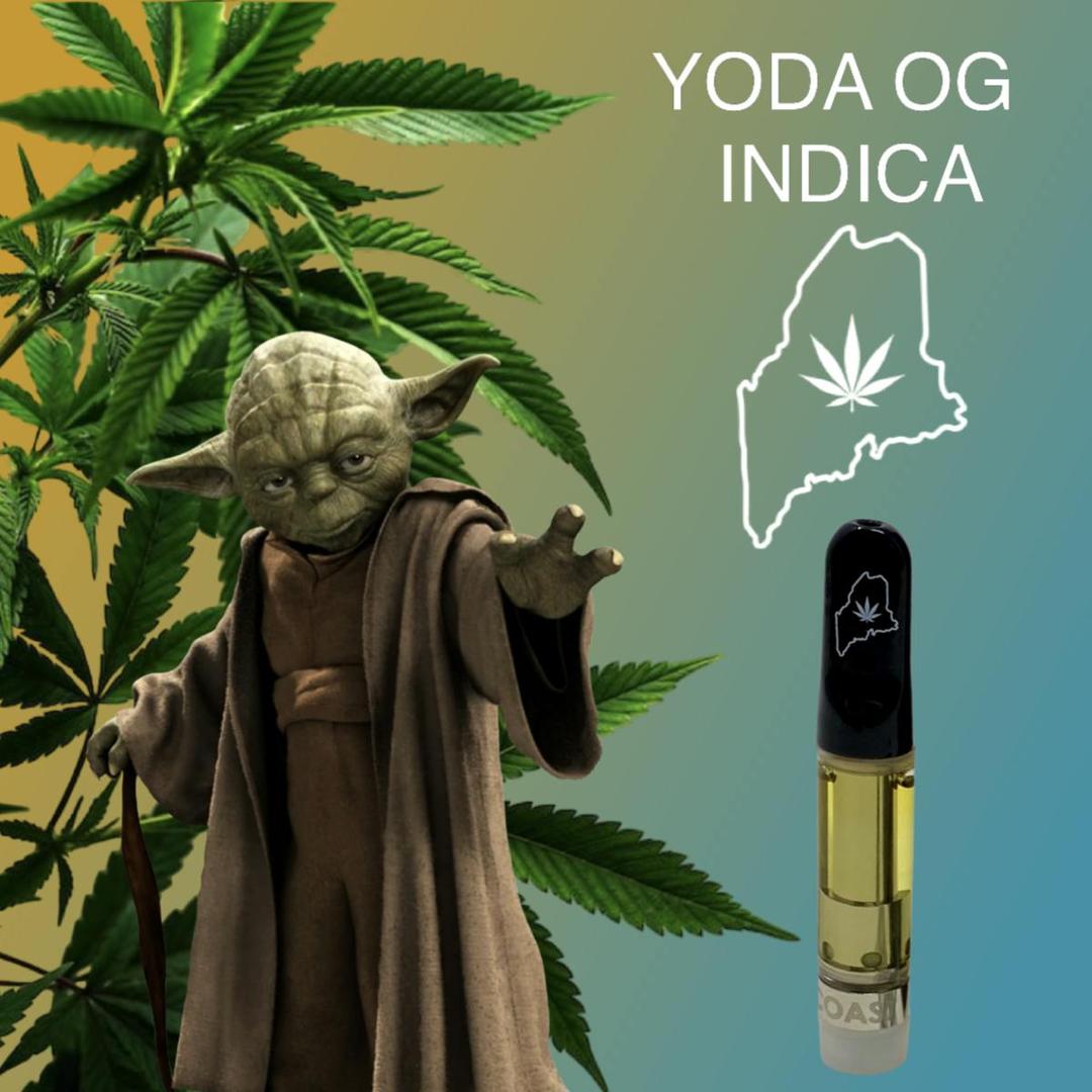 High Coast 1G THC Cartridge - Yoda OG (Indica)