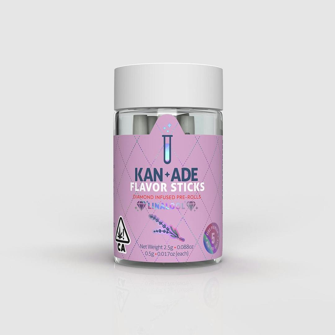 Kan+Ade (5pk) Diamond Infused Flavor Sticks - Linalool