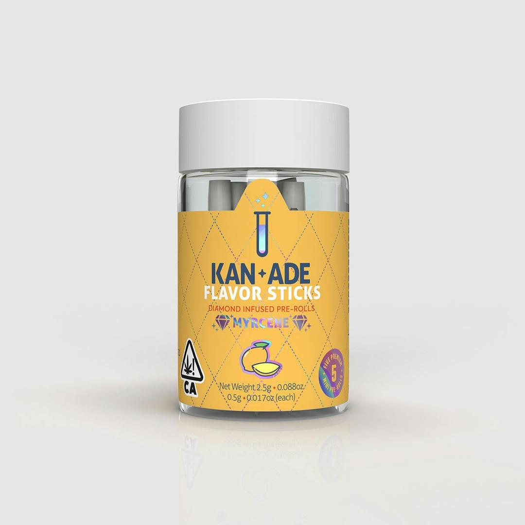 Kan+Ade (5pk) Diamond Infused Flavor Sticks - Myrcene