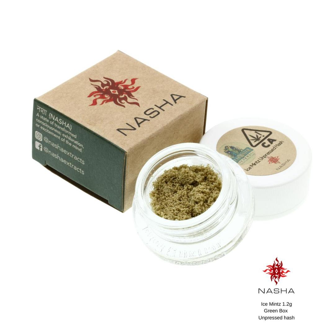 Ice Mintz 1.2g Green Unpressed Hash