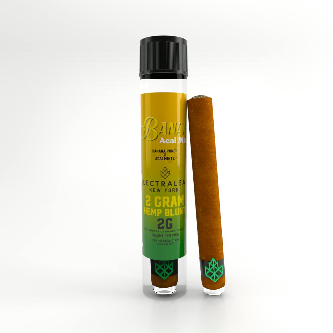Banana Acai Mints - 2 Gram Blunt