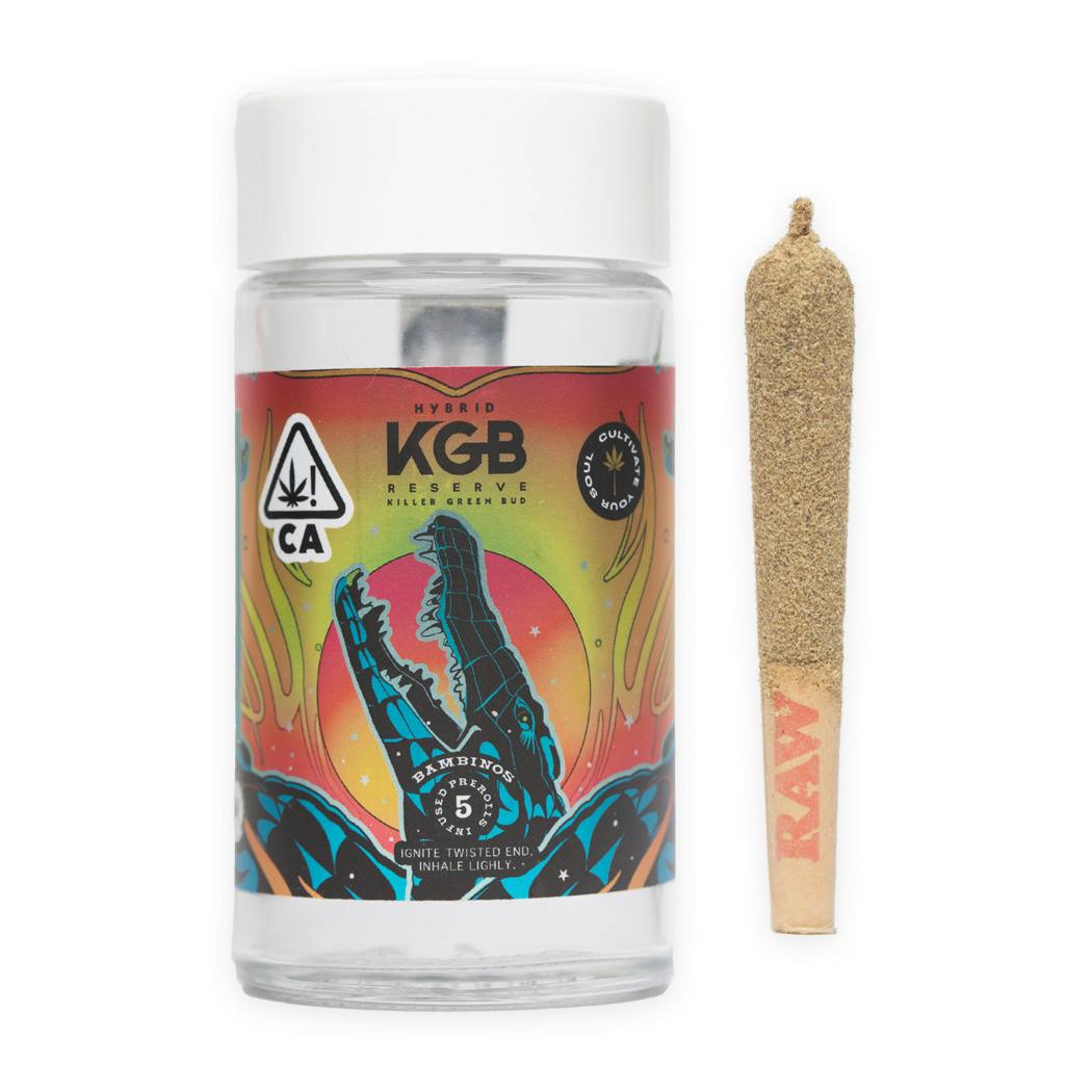 KGB RESERVE - BAMBINO 5 PACK - WEDDING CRASHERS - 2.5 GRAMS