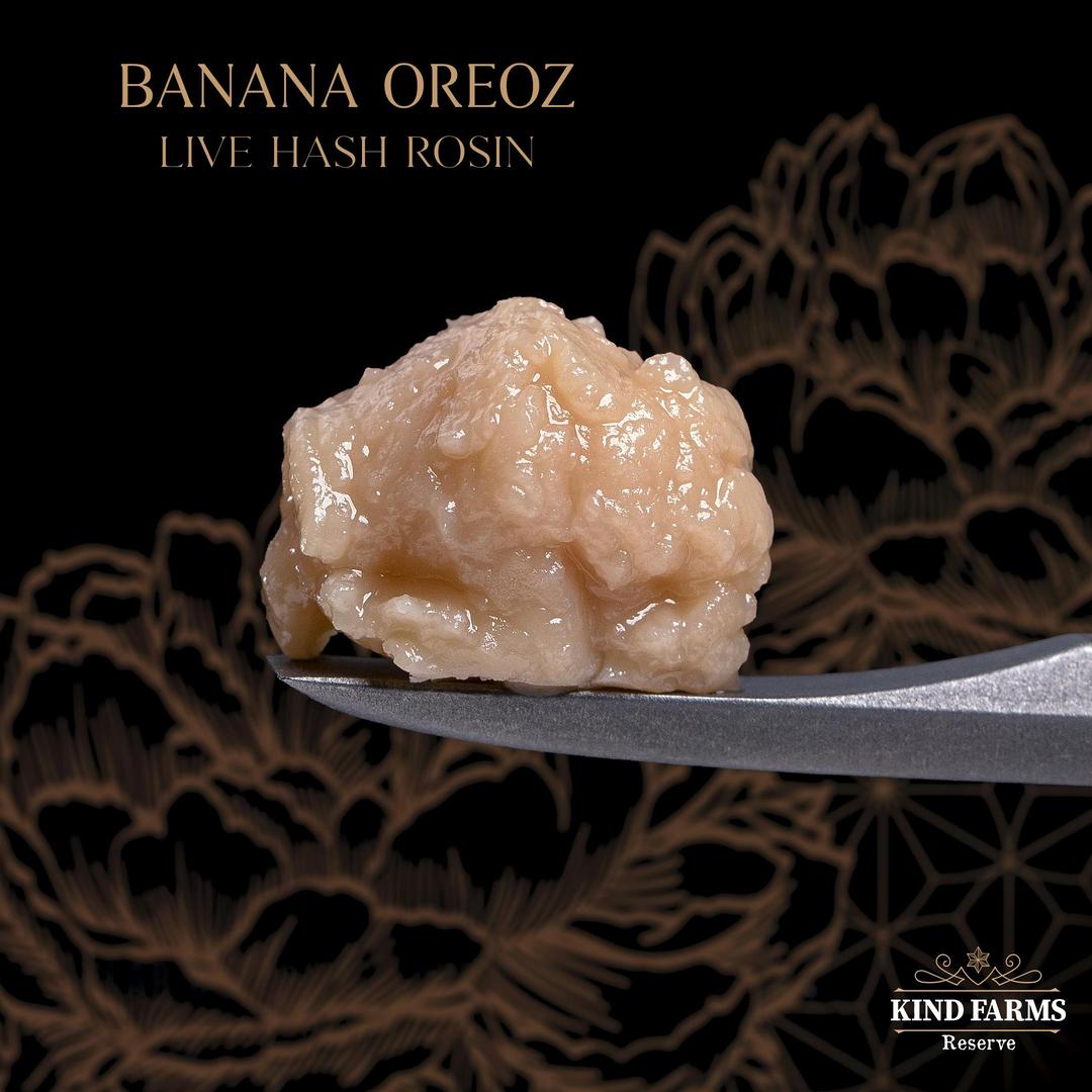 Banoreoz Live Hash Rosin - Kind Farms Reserve