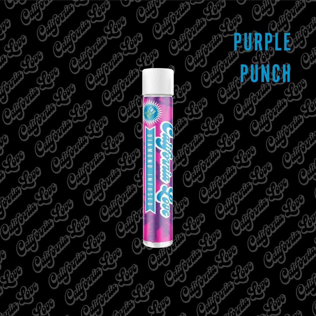 Diamond Infused 2x 0.7g Pre Rolls 1.4g Indica- Purple Punch