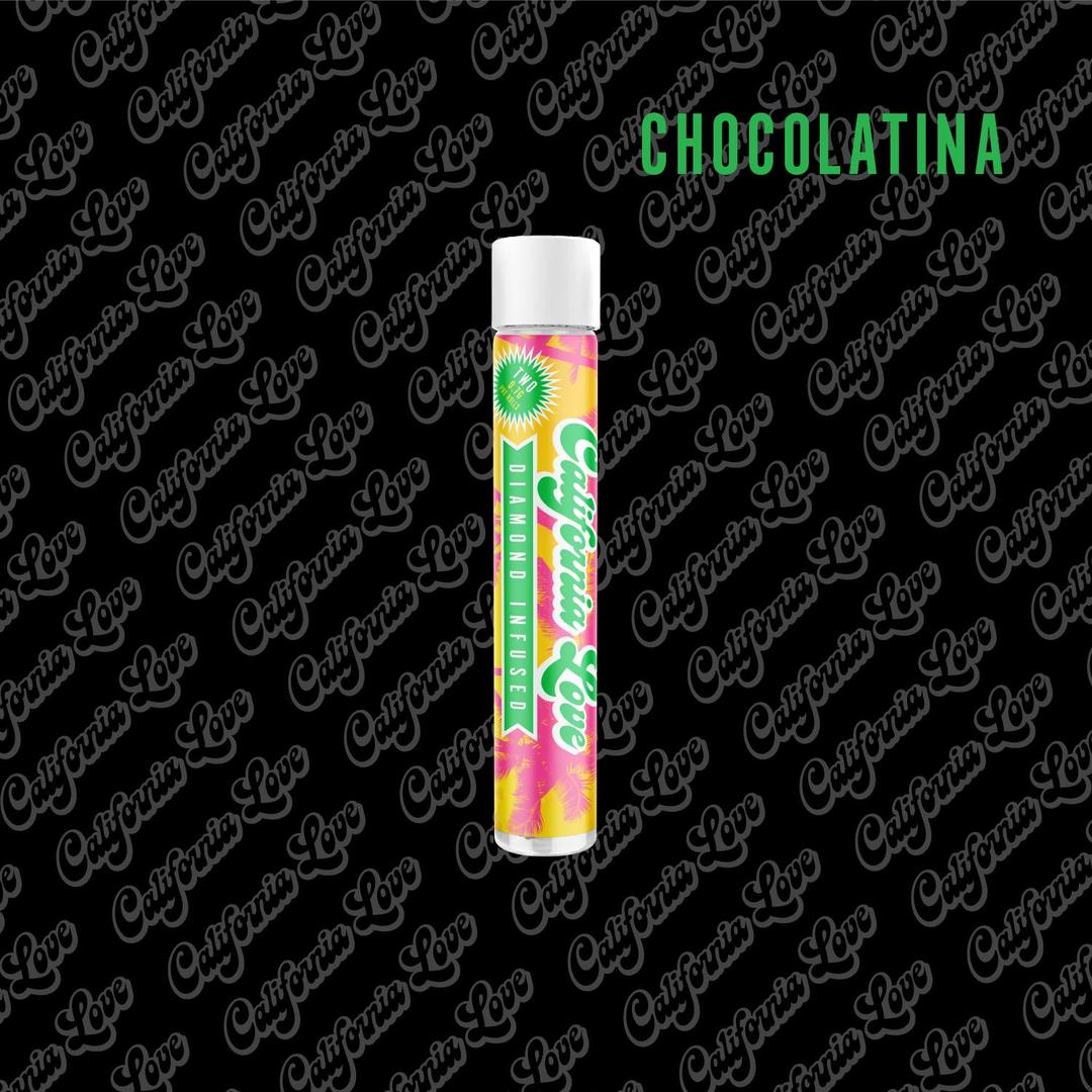Diamond Infused 2x 0.7g Pre Rolls 1.4g Sativa- Chocolatina
