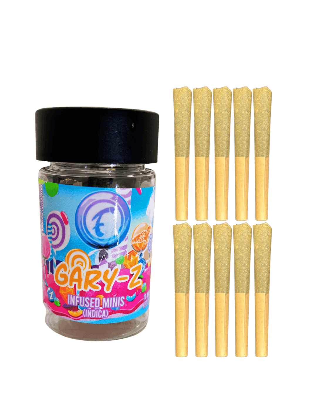 Mini infused prerolls Gary Z