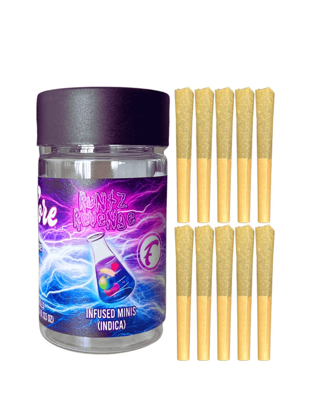 Mini infused prerolls Runtz Revenge