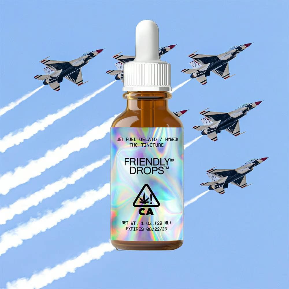 Jet Fuel Gelato [1oz] (1000mg) Friendly Drops