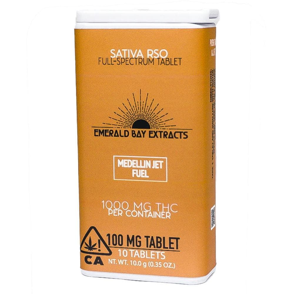 Medellin Jet Fuel RSO Tablet (100mg) (1000mg Package)