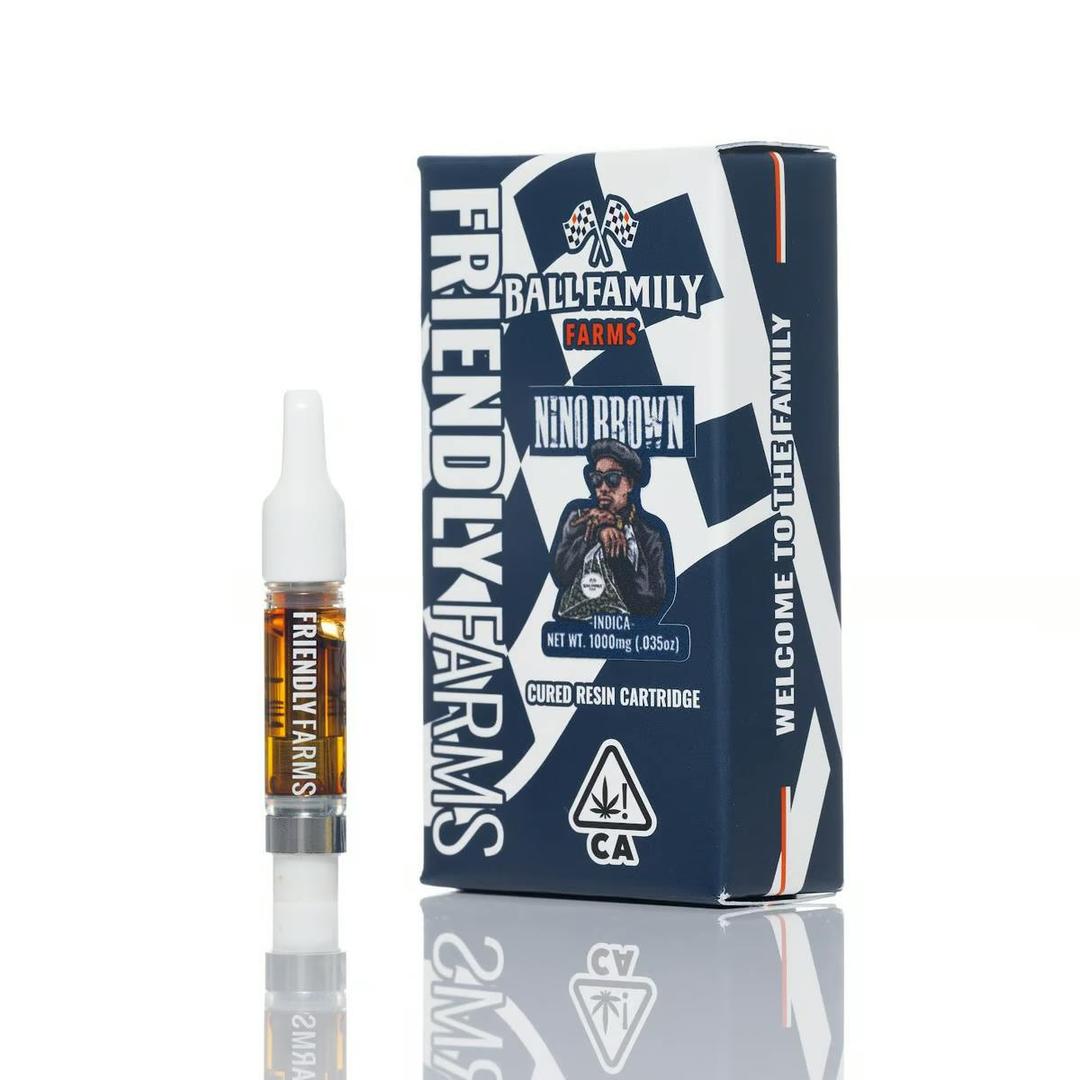Nino Brown 1g Cured Resin Cartridge