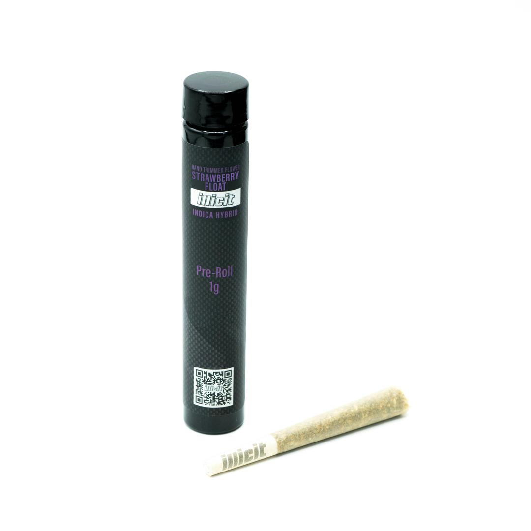 Strawberry Float 1g Pre-Roll
