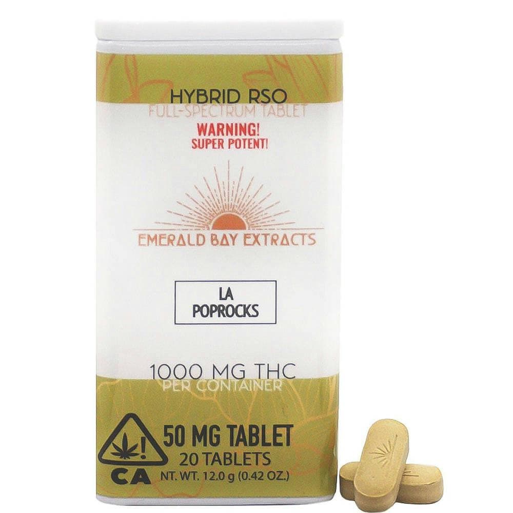 LA Poprocks RSO Tablets (50mg Tablet) [1000mg Package]