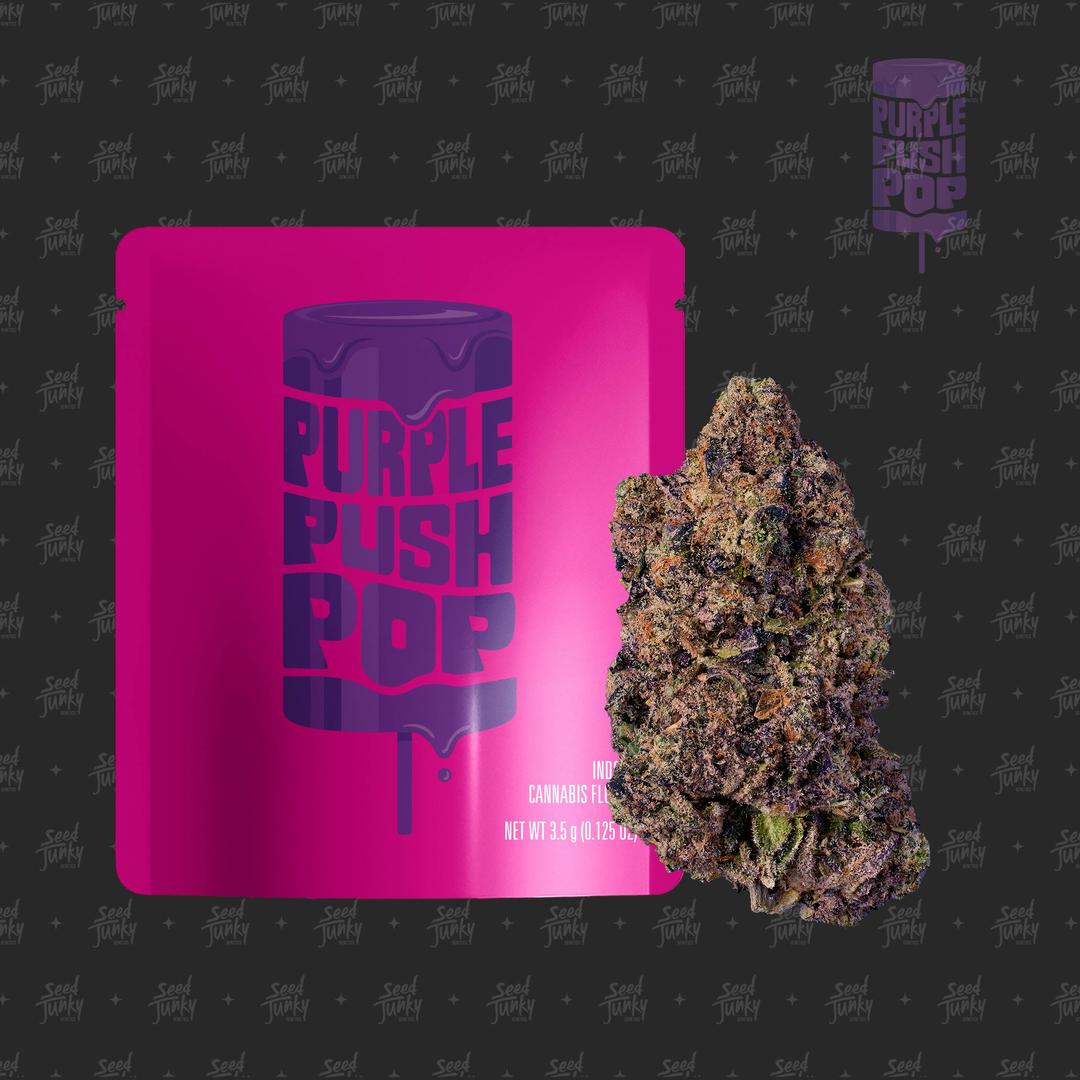 Purple Push Pop - 3.5G Smalls