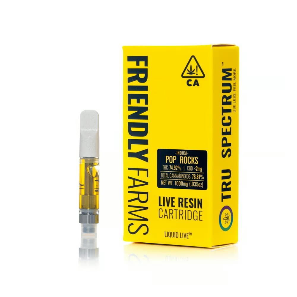 Pop Rocks 1g Live Resin Cartridge