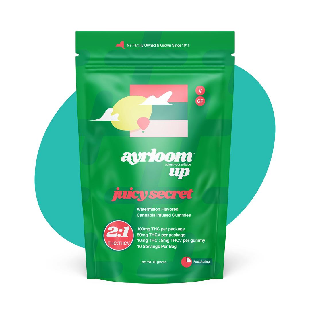 Juicy Secret "UP" 2:1 Gummies 10 Pack