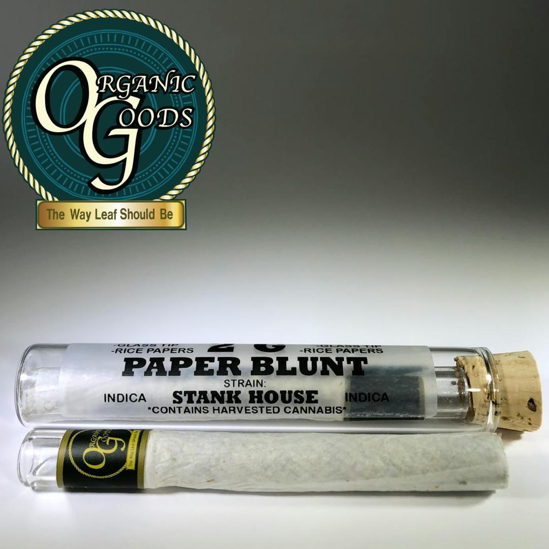 Organic Goods Paper Blunt Stank House 2 G