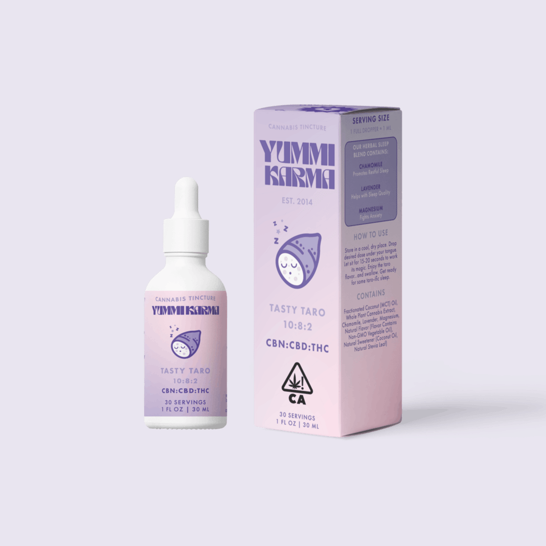 YK Drops - Tasty Taro 300mg CBN : 240mg CBD : 60mg THC