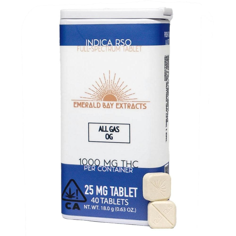 All Gas OG RSO (25mg Tablet) (1000mg Package)