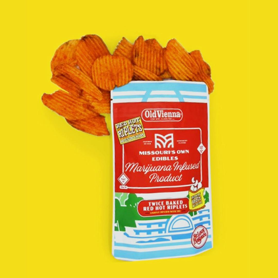 Missouri's Own Edibles- Twice Baked Red Hot Riplets