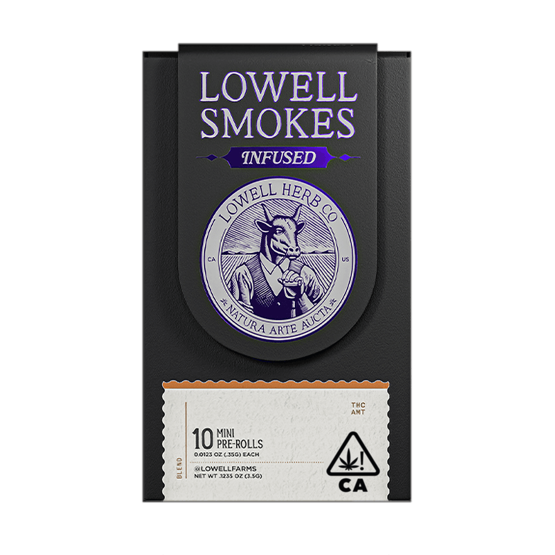 Lowell Smokes | 4g Quicks Pre-Roll Infused Pack | Triple Sour OG