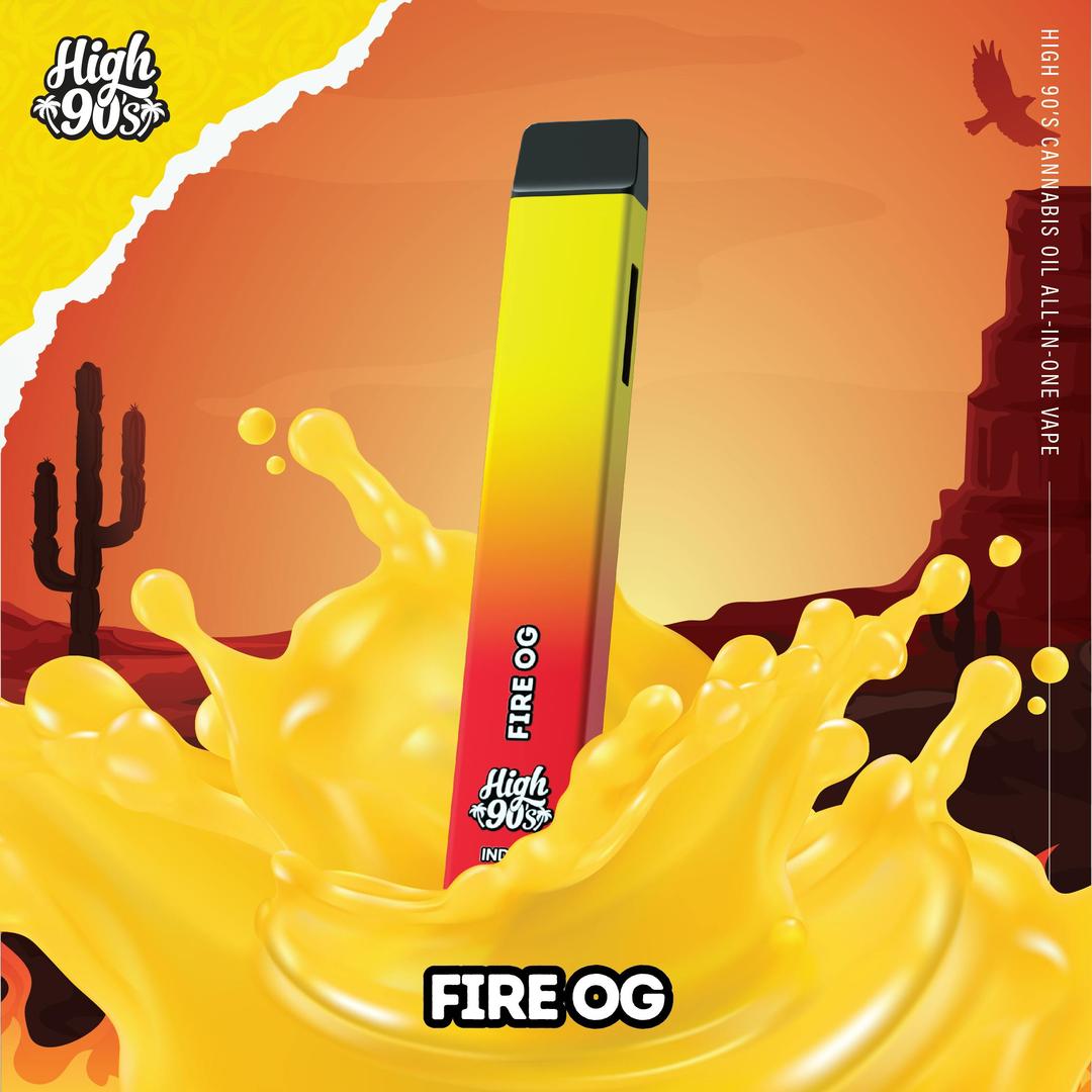 High 90s : Fire OG 1g All-In-One Vape