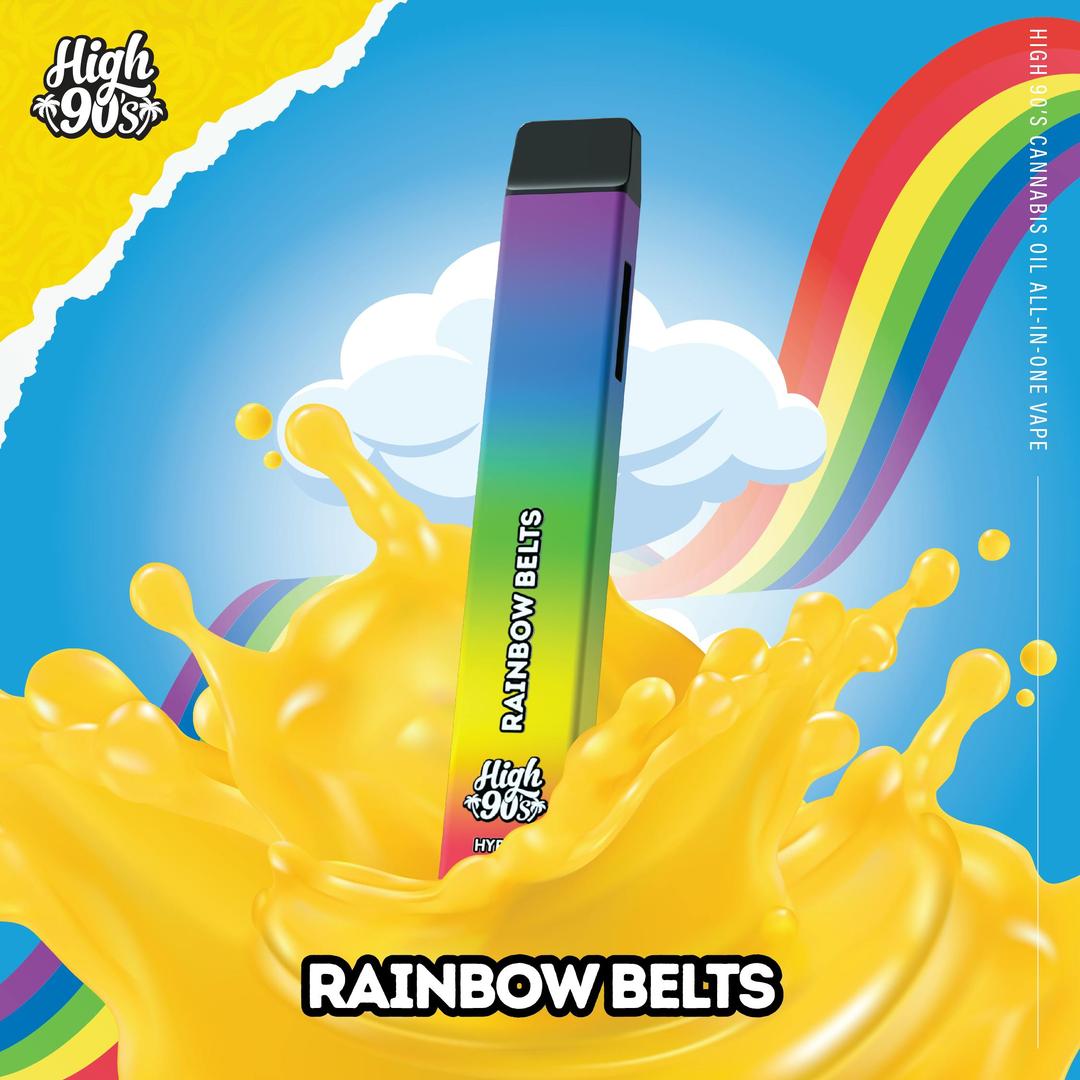 High 90s : Rainbow Belts 1g All-In-One Vape