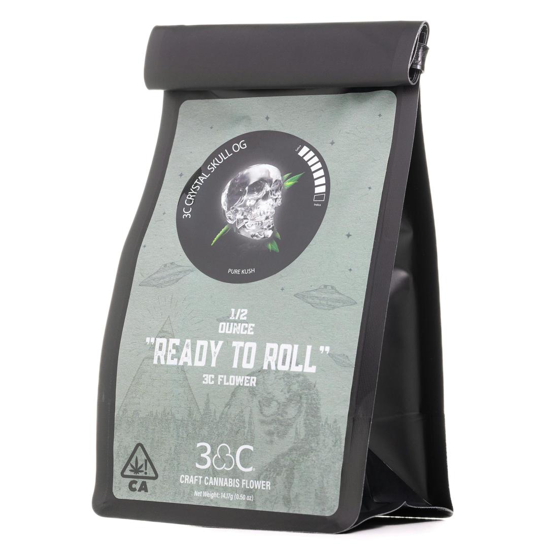 3C | Crystal Skull Ready to Roll - 14g