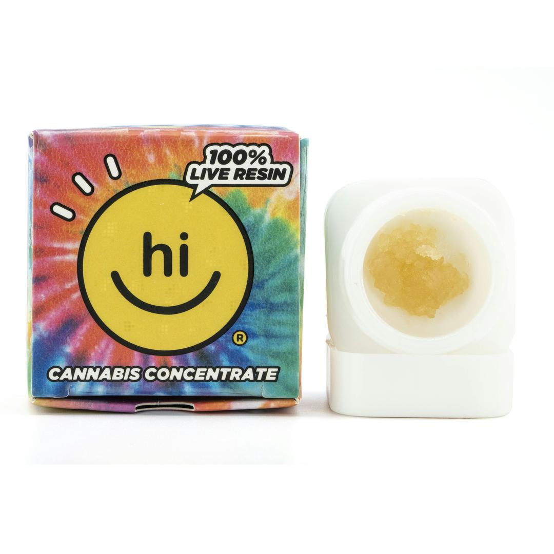 Hi Concentrates - (1g) - Live Resin - Grapes & Cream (I/S)