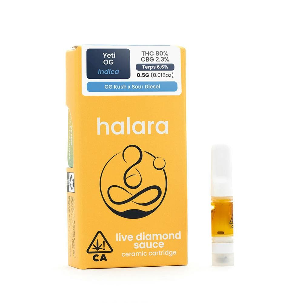 Live Diamond Sauce - Yeti OG 0.5G Cartridge