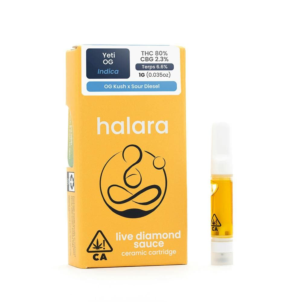 Live Diamond Sauce - Yeti OG 1G Cartridge