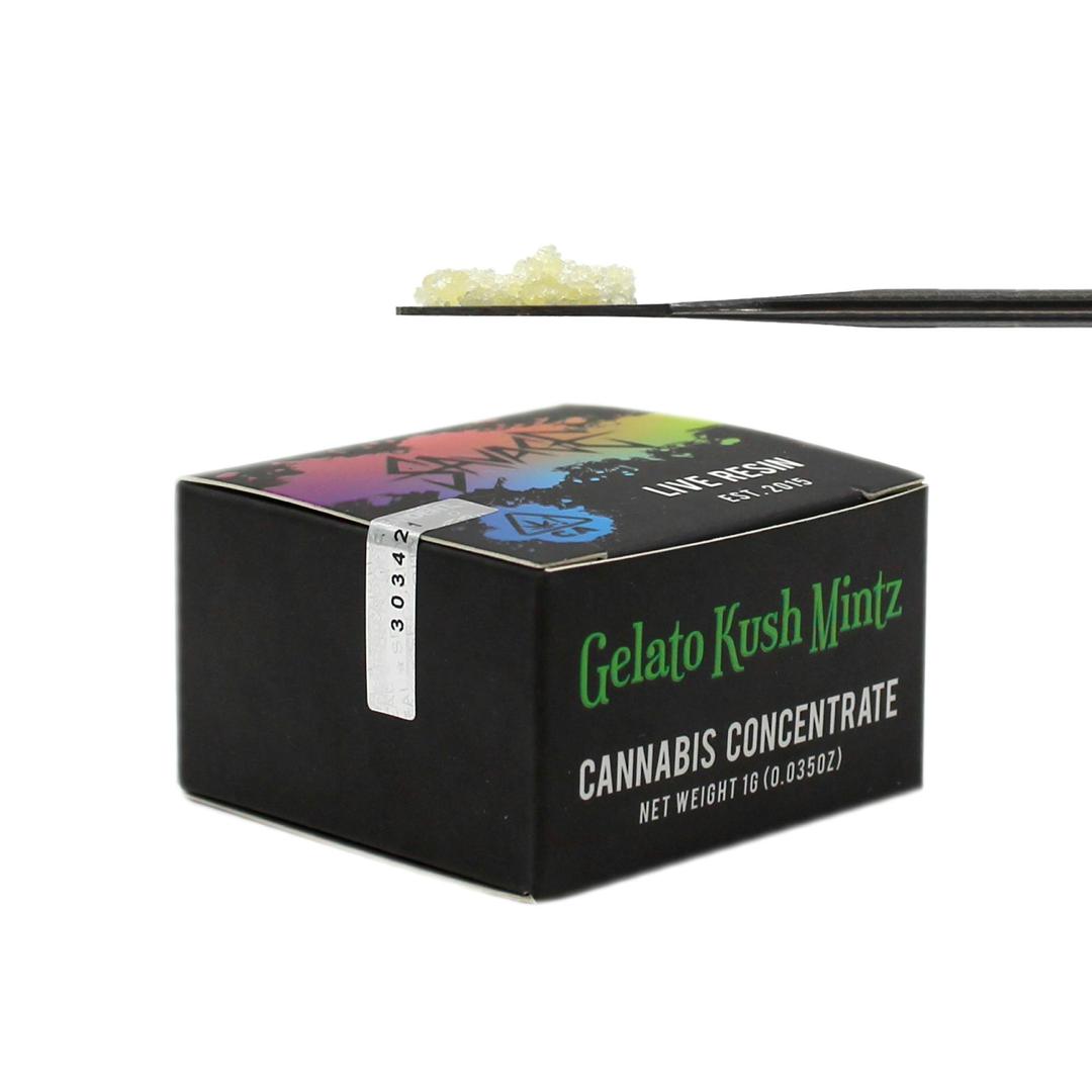Gelato Kush Mintz 1g Live Resin Diamonds