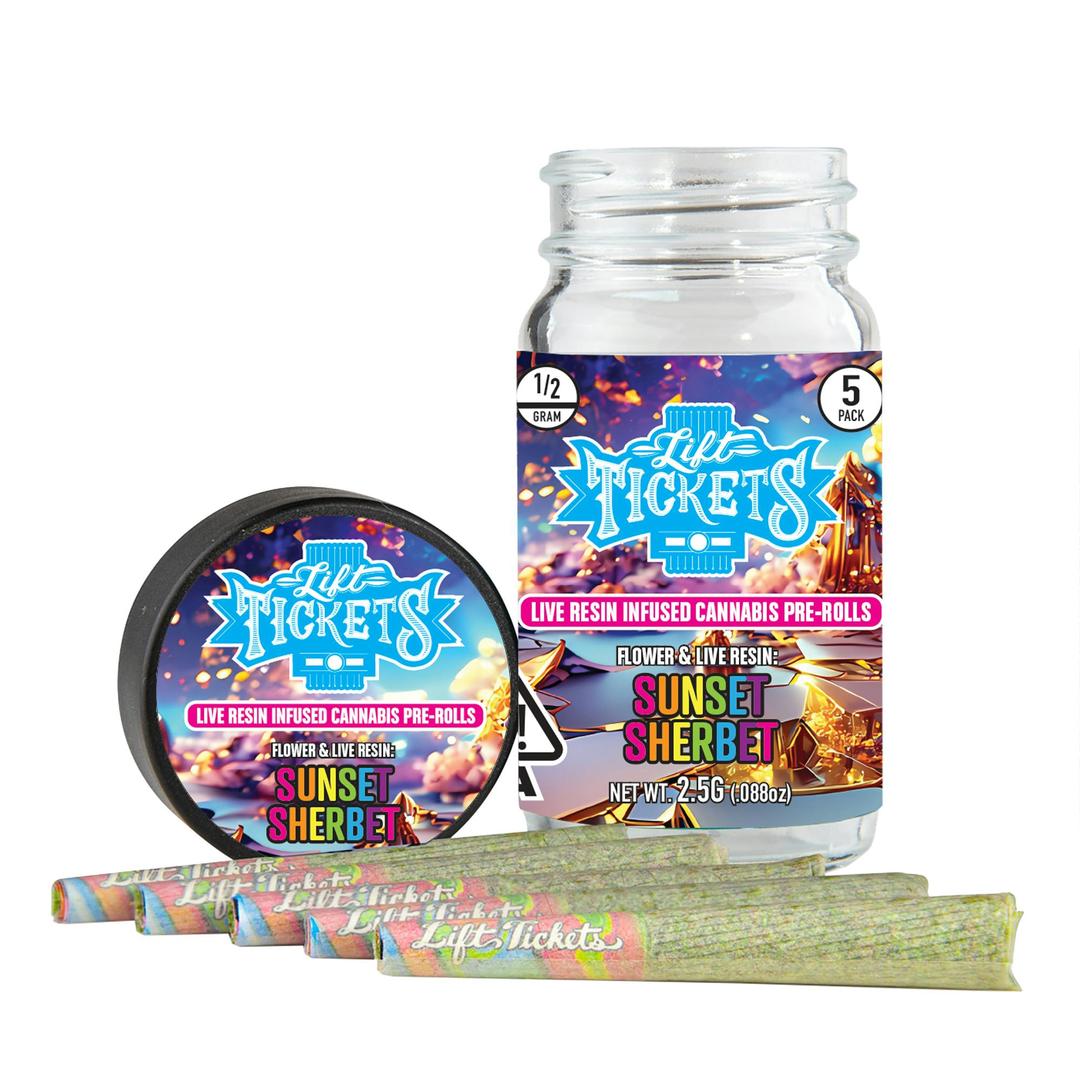 Sunset Sherbet - Infused Pre-Roll 5-Pack