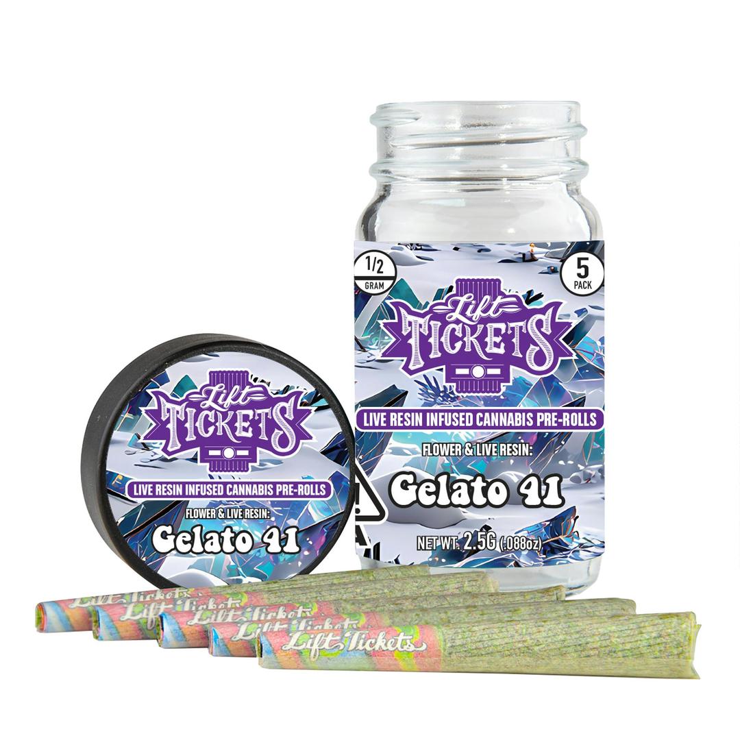 Gelato 41 - Infused Pre-Roll 5-Pack