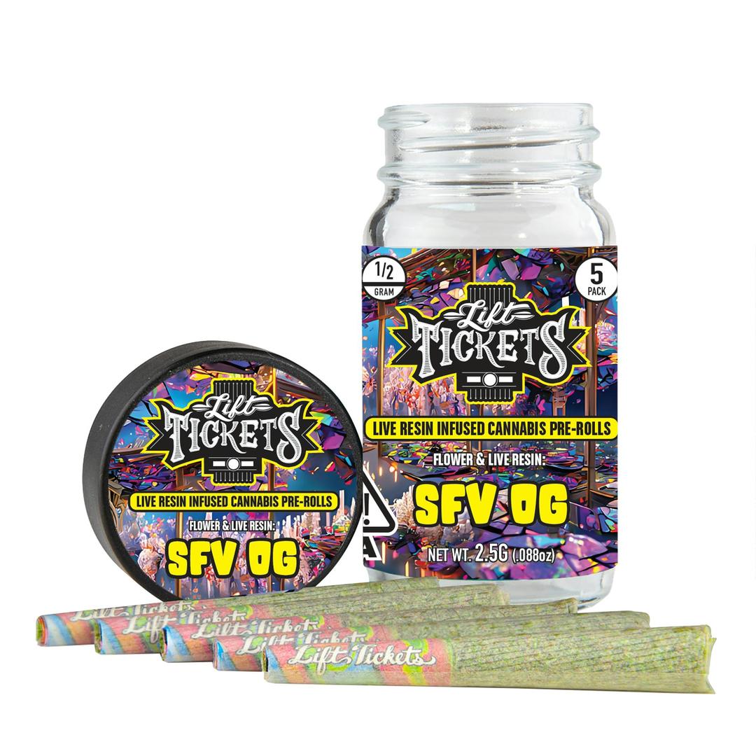 SFV OG - Infused Pre-Roll 5-Pack