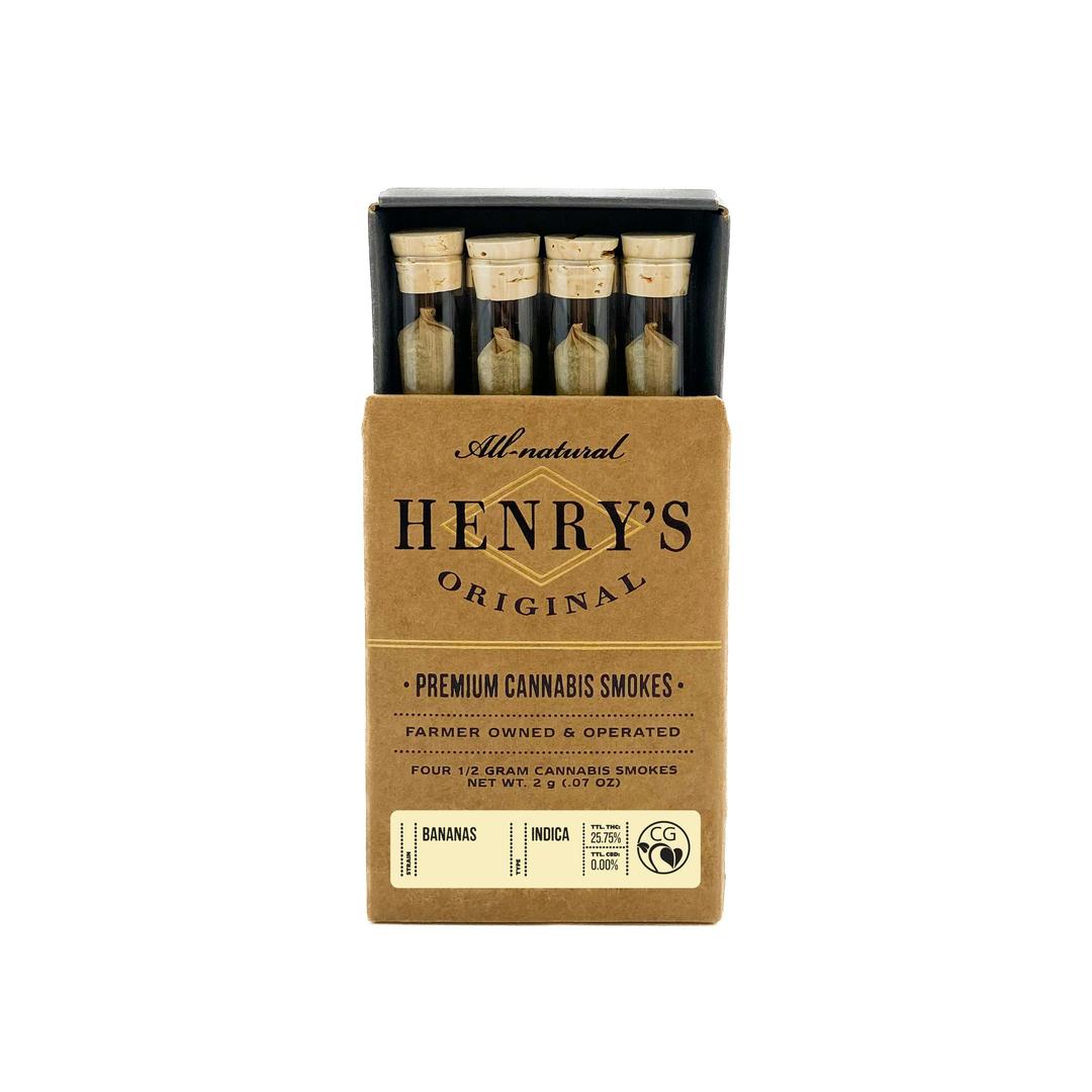 2g Total 4-Pack Pre-Rolls (.5g each) - Bananas