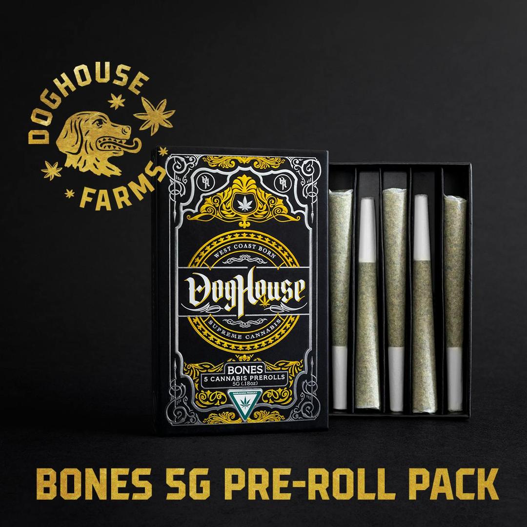 Garlato - Bones 5g Pre-Roll Pack - Indica