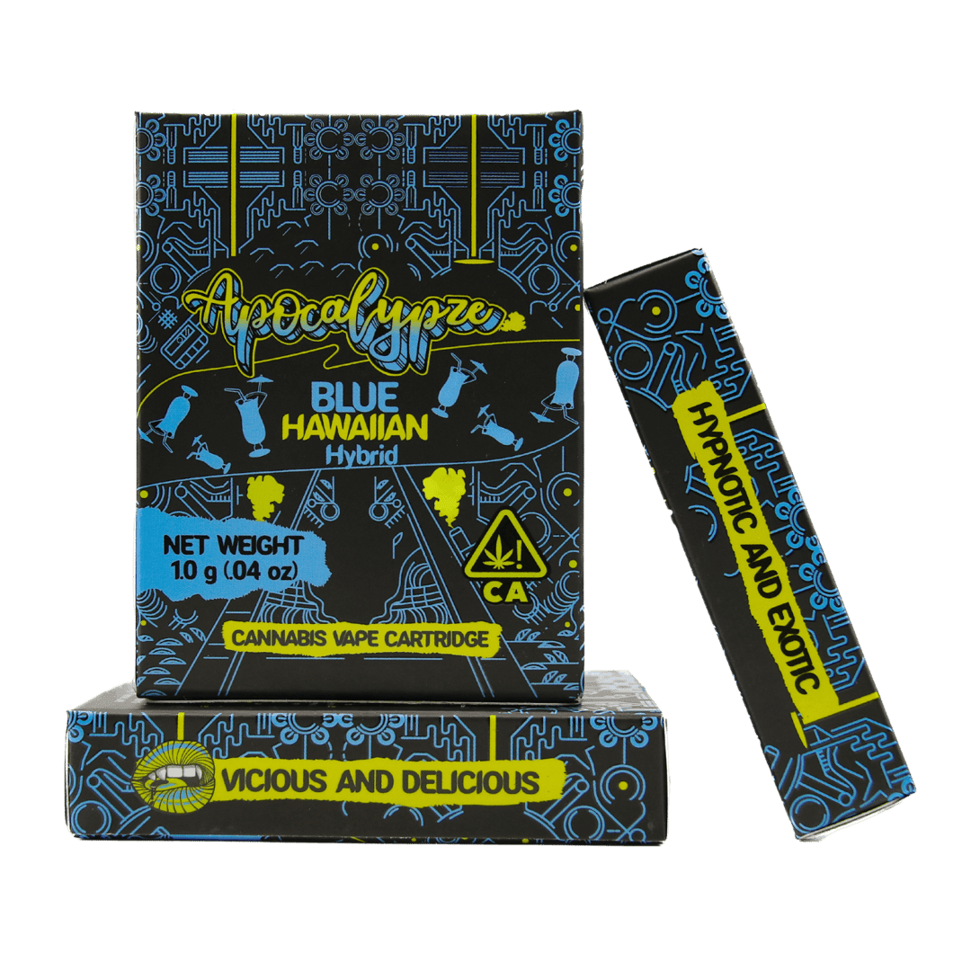Blue Hawaiian - Liquid Diamond Vape - 1 g Cart