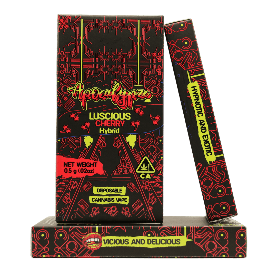 Luscious Cherry - Liquid Diamond Vape - 0.5 gram Disposable