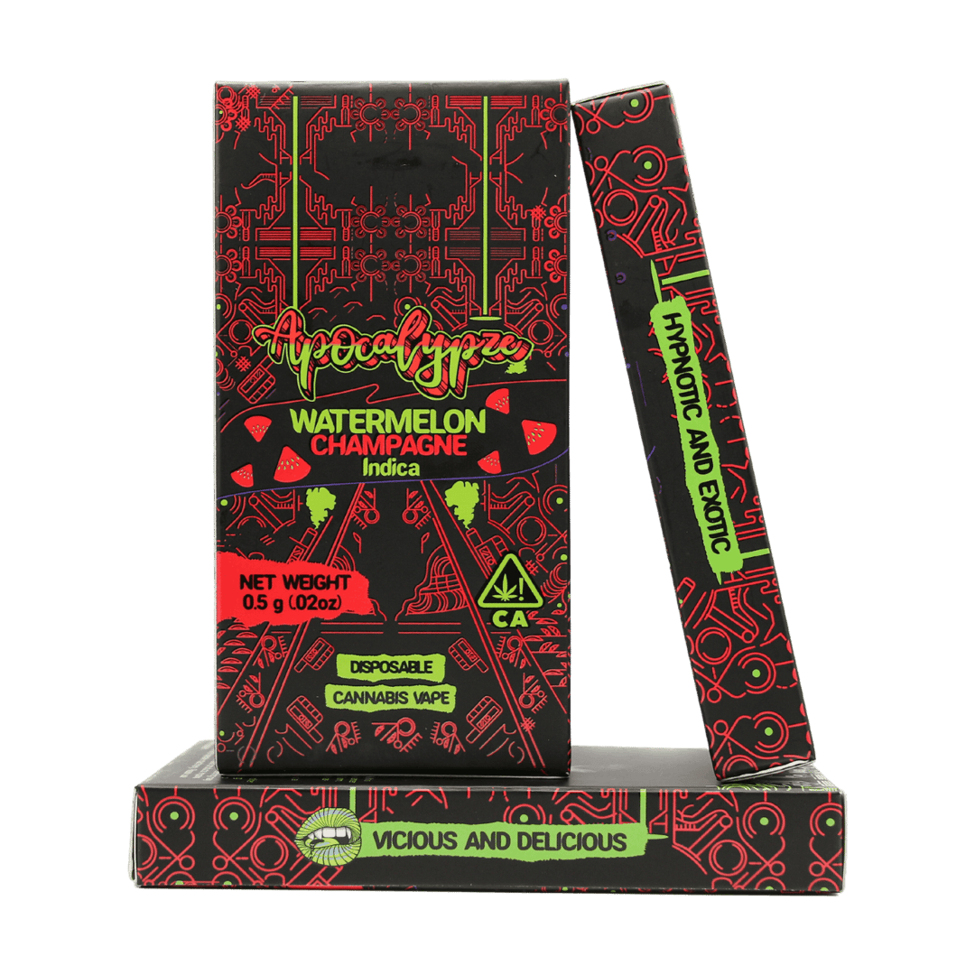 Watermelon Champagne - Liquid Diamond Vape - 0.5 gram Disposable