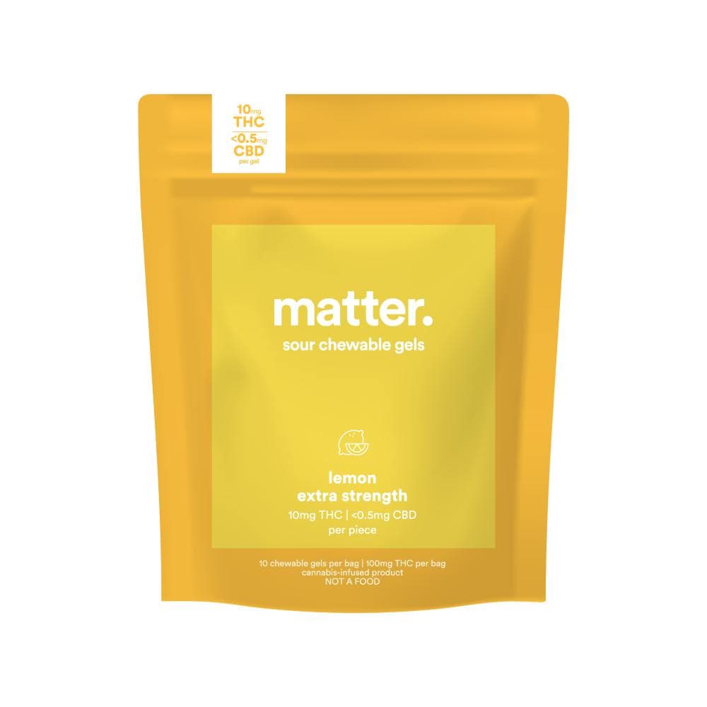 20:1 Lemon Extra Strength Chewable Gels [10ct] (100mg)