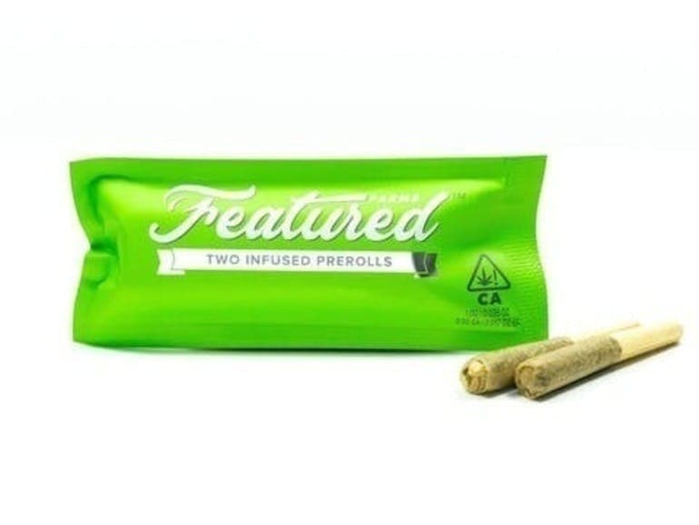 Featured Farms | Infused Prerolls 2pk | Wedding Cake | 1.0g