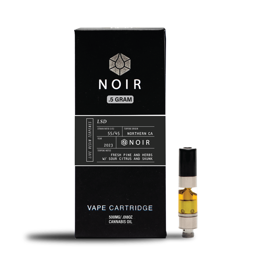 NOIR LSD 500mg Vape Cartridge (Live Resin)