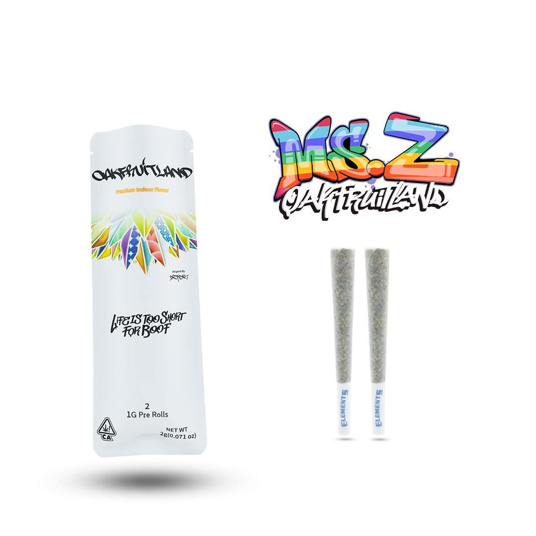 Ms. Z Pre Roll 2g - Dual Pack Series