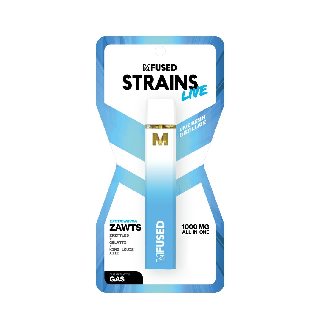 Zawts - STRAINS Live Resin Disposable