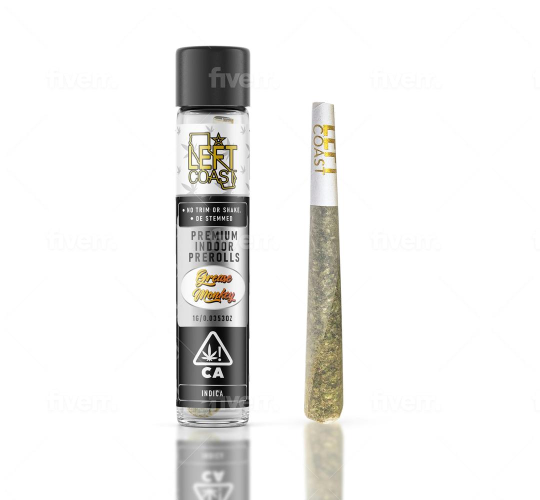 Grease Monkey Preroll (Non-Infused)