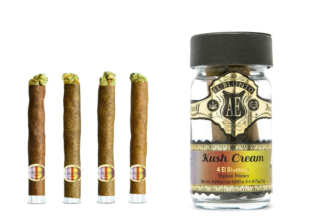 El Bluntito - 4-Pack - Kush Cream #13 - 4 x .75G [Mini Blunt Pack]