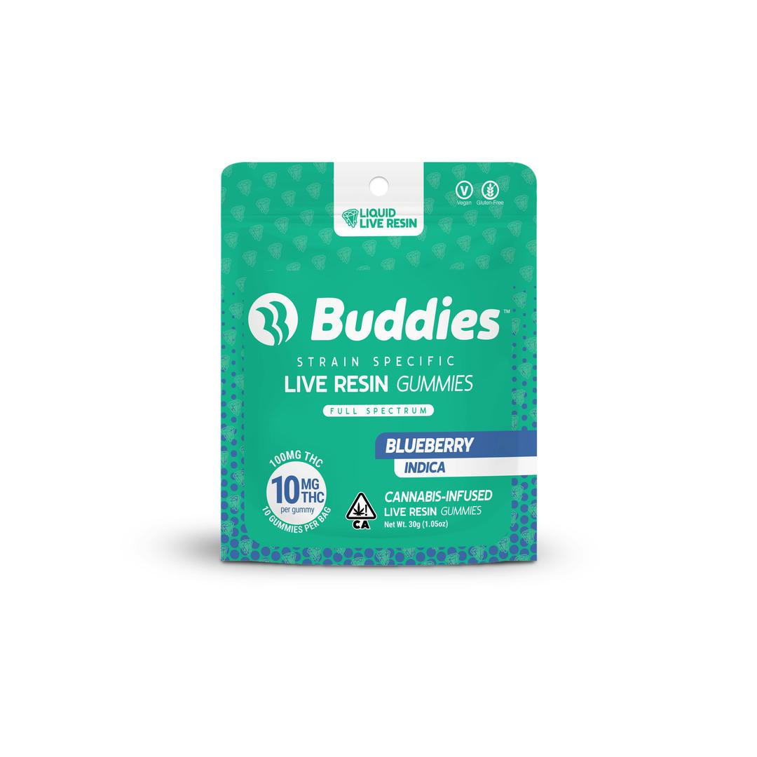 Live Resin Gummies Blueberry 10ct (I)