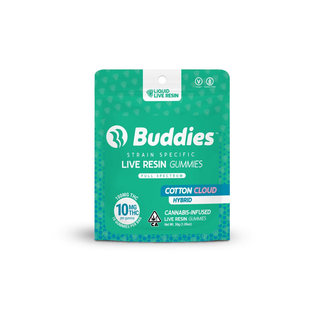 Live Resin Gummies Cotton Cloud 10ct (H)